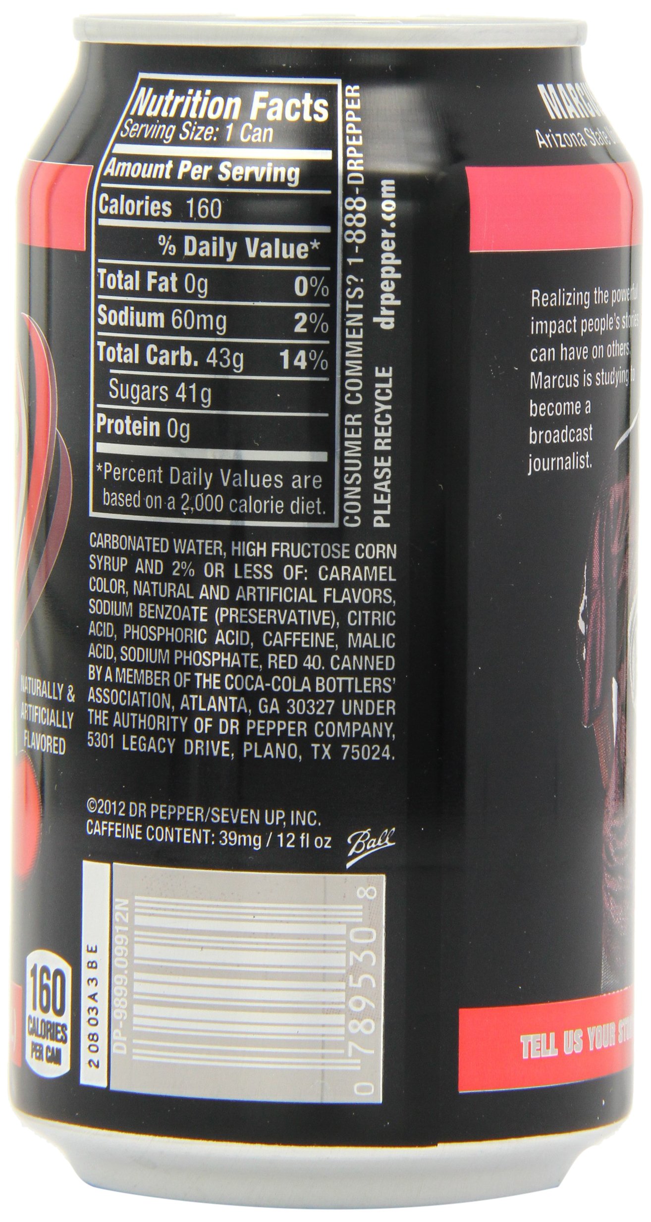 Dr Pepper Cherry 355 ml (Pack of 12) : Amazon.ca: Grocery